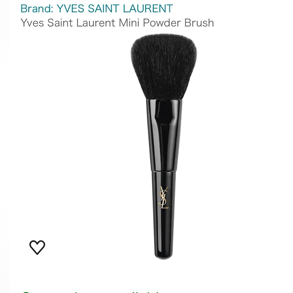 FINAL SALE! YSL Limited Edition Powder Brush NEW